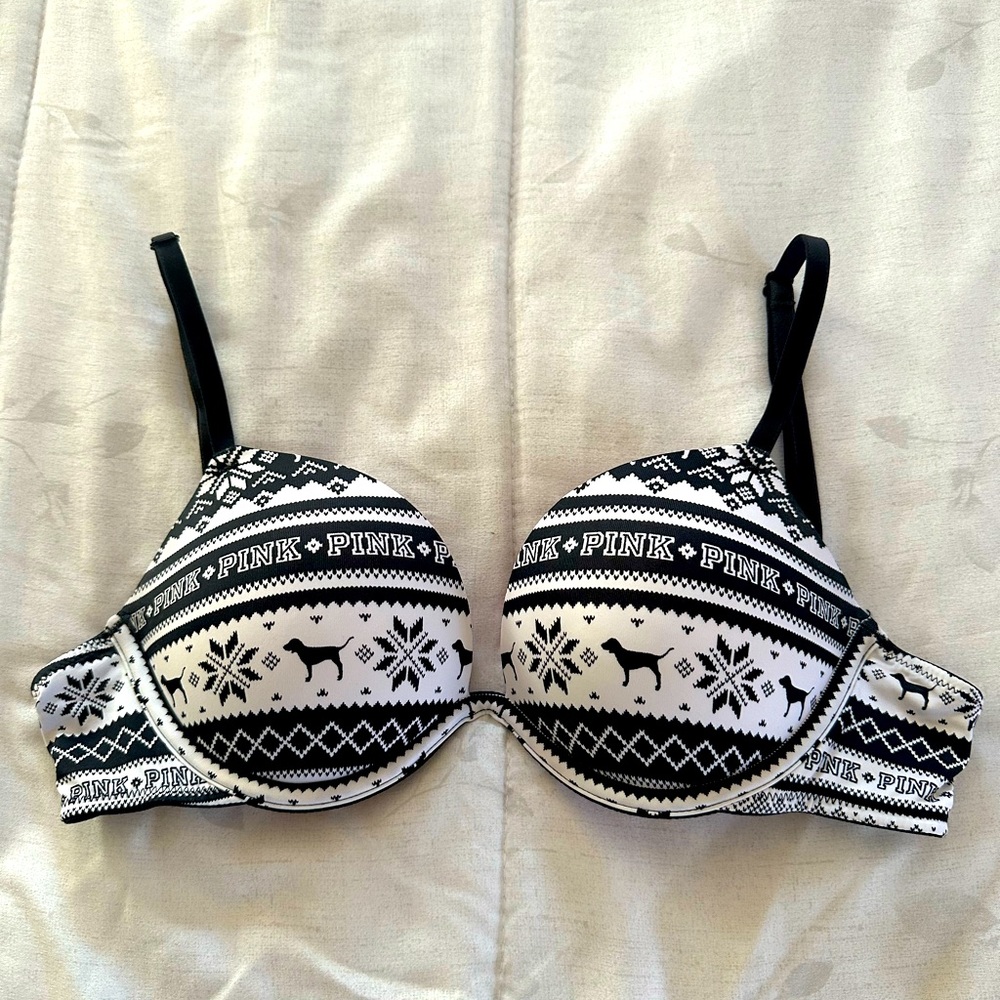 VS PINK Super Push Up Bra